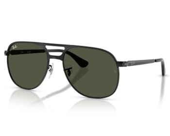 Óculos de Sol Ray Ban Bill Max Preto Verde RB3793 002/31-56