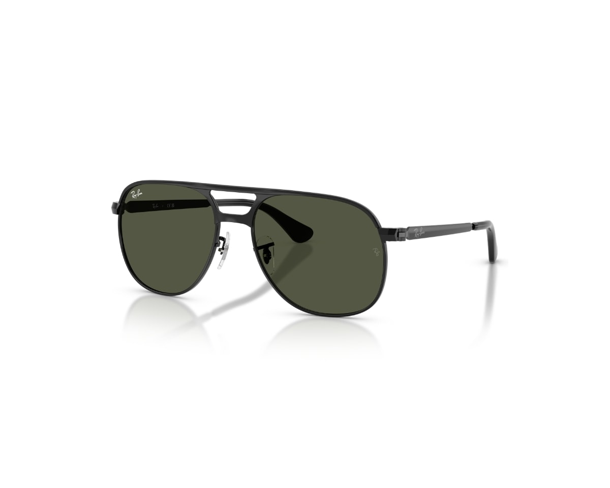 Óculos de Sol Ray Ban Bill Max Preto Verde RB3793 002/31-56