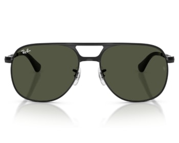 Óculos de Sol Ray Ban Bill Max Preto Verde RB3793 002/31-56