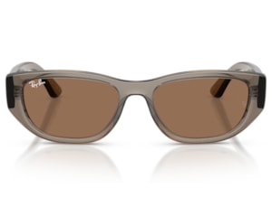 Óculos de Sol Ray Ban Bio Based Marrom Translúcido RB4476L 145573-53