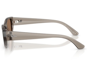 Óculos de Sol Ray Ban Bio Based Marrom Translúcido RB4476L 145573-53