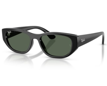 Óculos de Sol Ray Ban Bio Based Preto Verde RB4476L 667771-53