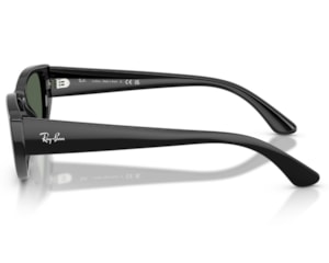 Óculos de Sol Ray Ban Bio Based Preto Verde RB4476L 667771-53