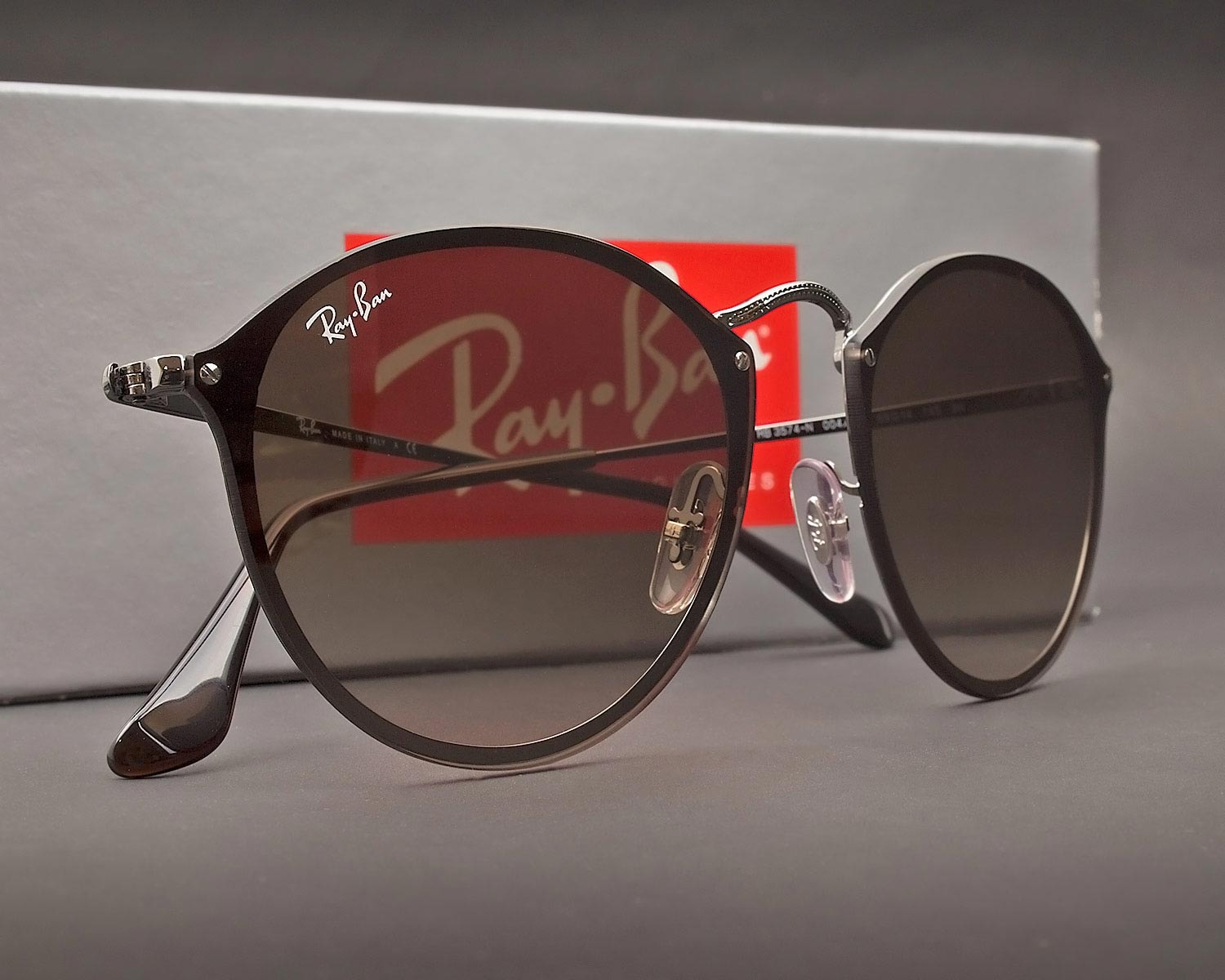 Óculos de Sol Ray Ban Blaze Round RB3574N 004/13-59 - Officina 7