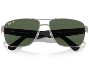 Óculos de Sol Ray Ban Brushed Gunmetal Polarizado RB3745L 041/9A-63