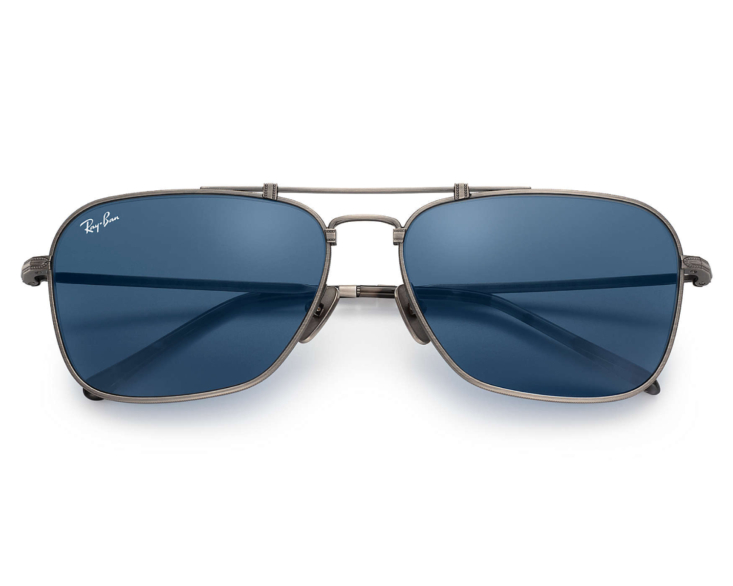 Óculos de Sol Ray Ban Caravan Titanium RB8136 9138T0-58 - Officina 7