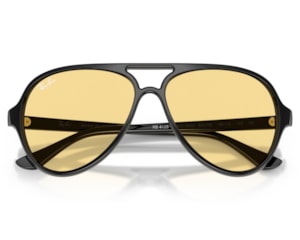 Óculos de Sol Ray Ban Cats 5000 Preto Amarelo RB4125 601R6-59