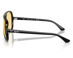 Óculos de Sol Ray Ban Cats 5000 Preto Amarelo RB4125 601R6-59