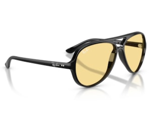 Óculos de Sol Ray Ban Cats 5000 Preto Amarelo RB4125 601R6-59