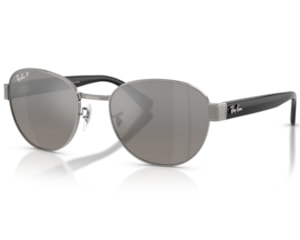 Óculos de Sol Ray Ban Chromance Chumbo Polarizado RB3766CH 0045J-56