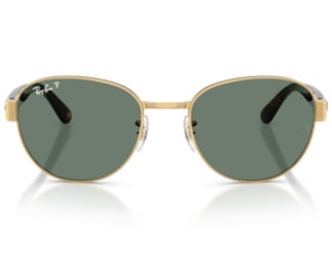 Óculos de Sol Ray Ban Chromance Dourado Polarizado RB3766CH 001O9-56