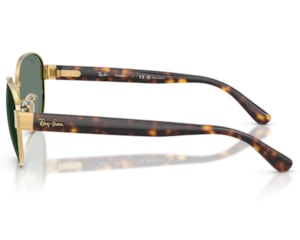Óculos de Sol Ray Ban Chromance Dourado Polarizado RB3766CH 001O9-56