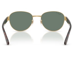 Óculos de Sol Ray Ban Chromance Dourado Polarizado RB3766CH 001O9-56