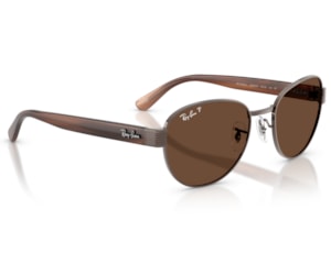 Óculos de Sol Ray Ban Chromance Marrom Polarizado RB3766CH 9259AN-56