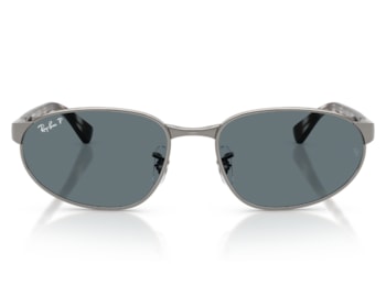 Óculos de Sol Ray Ban Chumbo Azul Polarizado RB3777 0043R-56