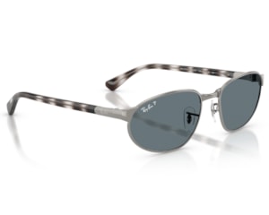 Óculos de Sol Ray Ban Chumbo Azul Polarizado RB3777 0043R-56