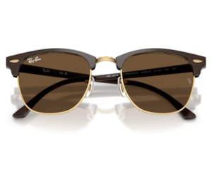 Óculos de Sol Ray Ban Clubmaster Classic Marrom RB3016 687853-51