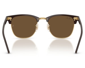 Óculos de Sol Ray Ban Clubmaster Classic Marrom RB3016 687853-51