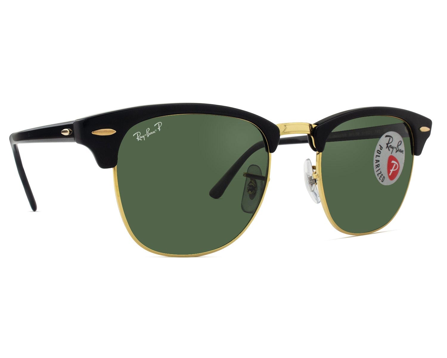 Óculos de Sol Ray Ban Clubmaster Metal RB3716-186/R5-51 - Officina 7 Óculos de Sol Ray Ban Clubmaster Metal RB3716-186/R5-51 - Officina 7