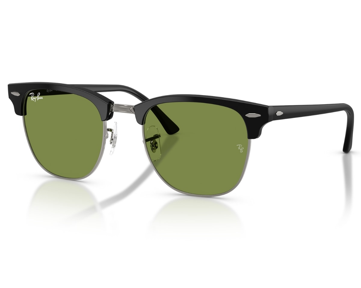 【未開封】Ray-Ban CLUBMASTER CLASSIC Óculos de Sol Ray-Ban Clubmaster Classic Polarizado Preto Lente