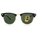 Óculos de Sol Ray Ban Clubmaster Classic RB3016...