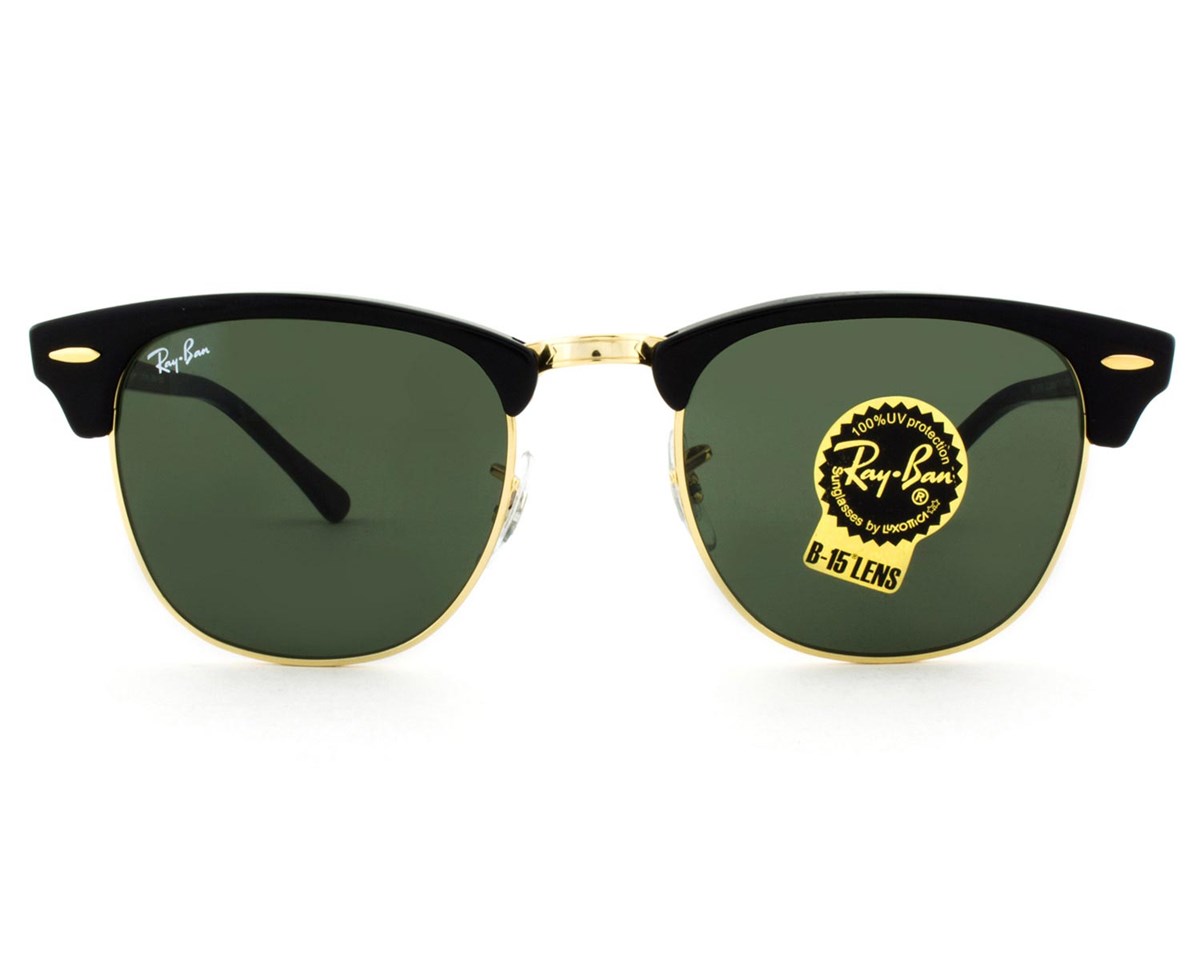 Óculos de Sol Ray Ban Clubmaster Classic RB3016 W0365-49 - Officina 7