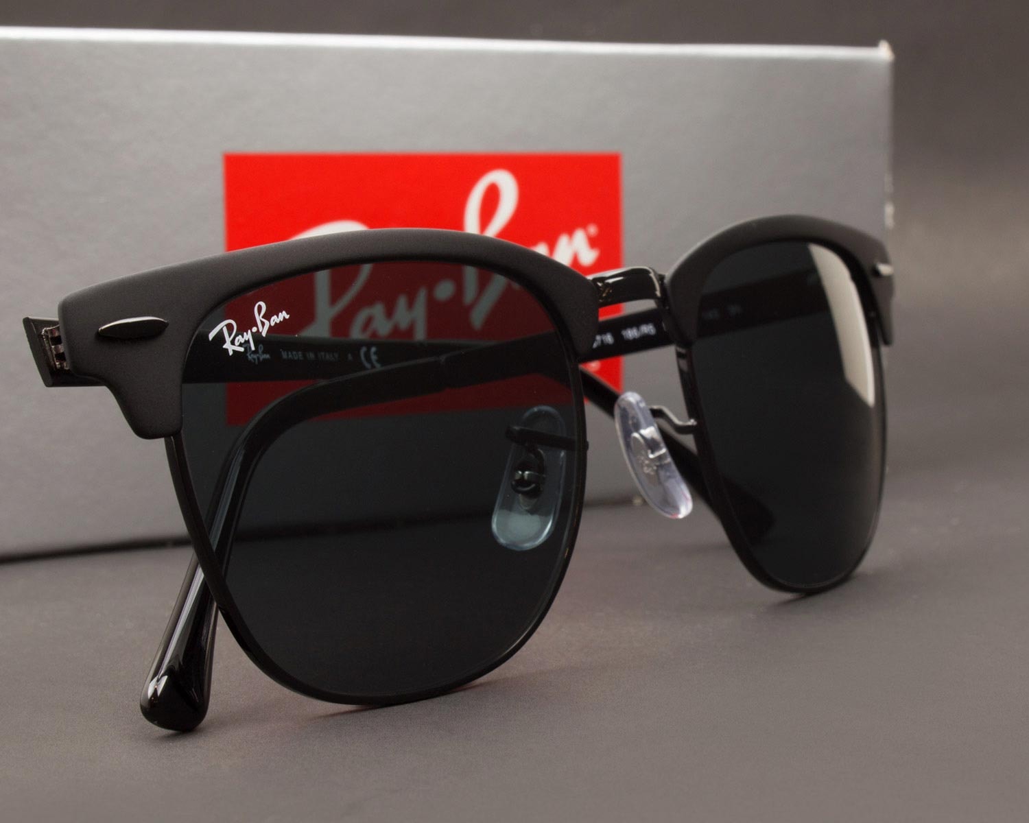 Óculos de Sol Ray Ban Clubmaster Metal RB3716-186/R5-51 - Officina 7
