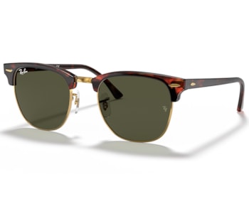 Óculos de Sol Ray Ban Clubmaster Tortoise RB3016 W0366-55