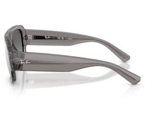 Óculos de Sol Ray Ban Core Cinza Translúcido Polarizado RB2218 668482-55