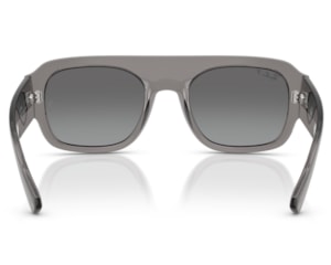 Óculos de Sol Ray Ban Core Cinza Translúcido Polarizado RB2218 668482-55