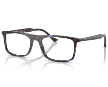 Óculos de Sol Ray Ban Core Tartaruga Azul RX5440 8424-55