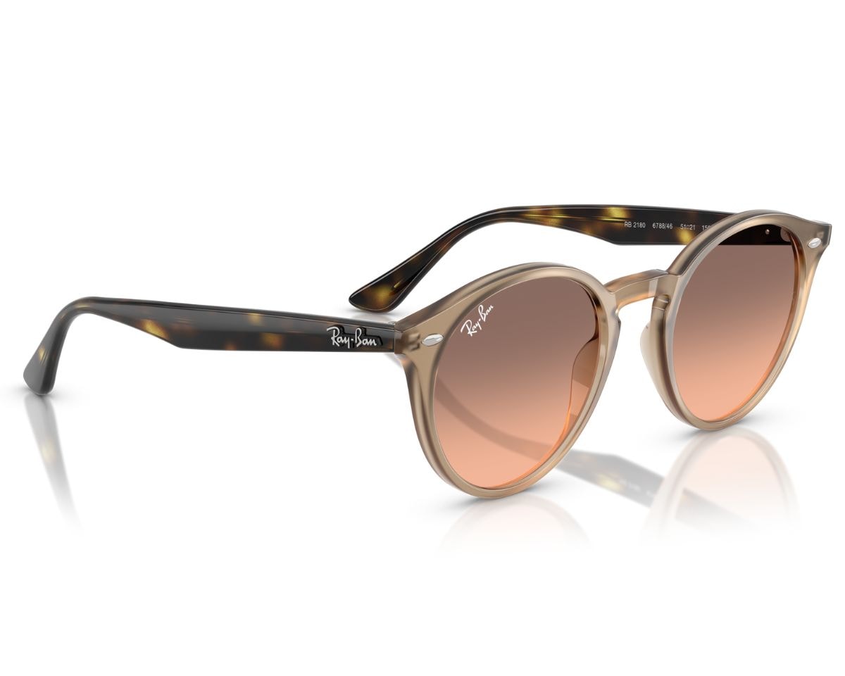 Óculos de Sol Ray Ban Core Taupe Rosa RB2180 678846-49 - Officina 7