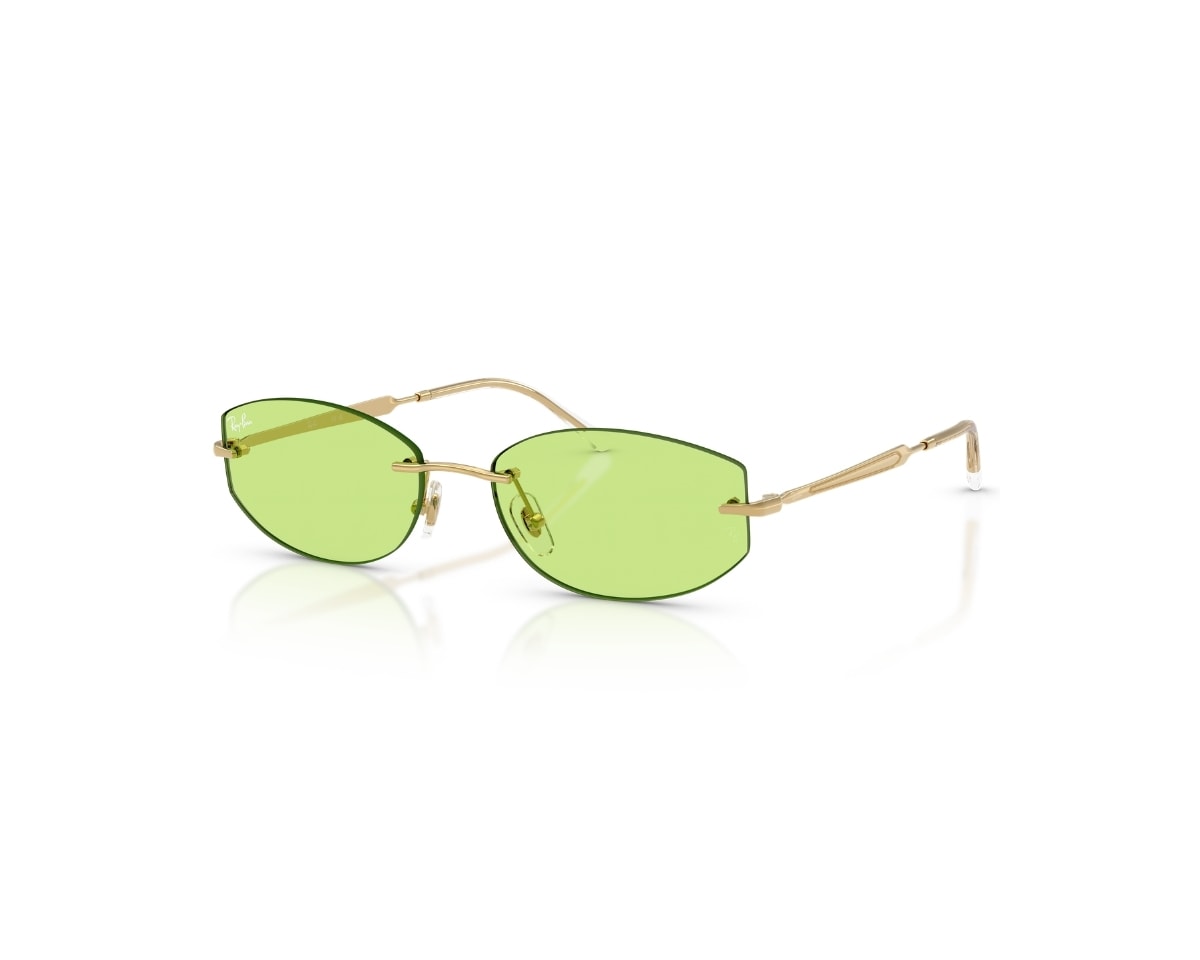 Óculos de Sol Ray Ban Core Timeless Dourado Verde RB3792 001/2-55
