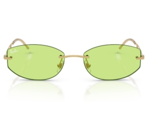 Óculos de Sol Ray Ban Core Timeless Dourado Verde RB3792 001/2-55