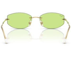 Óculos de Sol Ray Ban Core Timeless Dourado Verde RB3792 001/2-55