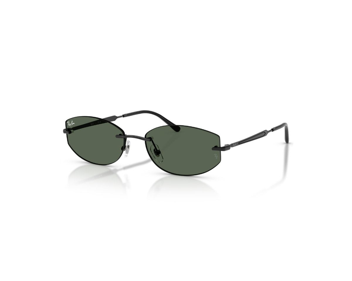 Óculos de Sol Ray Ban Core Timeless Preto Verde RB3792 002/71-55