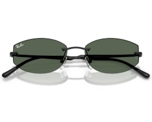 Óculos de Sol Ray Ban Core Timeless Preto Verde RB3792 002/71-55