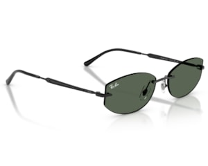 Óculos de Sol Ray Ban Core Timeless Preto Verde RB3792 002/71-55