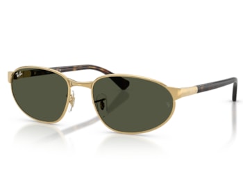Óculos de Sol Ray Ban Dourado Verde RB3777 00131-56