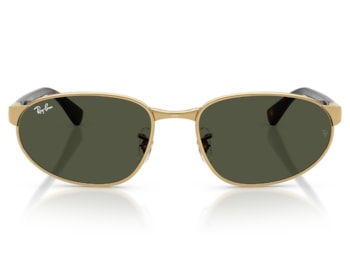 Óculos de Sol Ray Ban Dourado Verde RB3777 00131-56