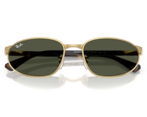 Óculos de Sol Ray Ban Dourado Verde RB3777 00131-56
