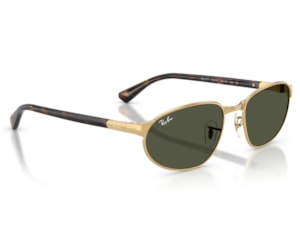 Óculos de Sol Ray Ban Dourado Verde RB3777 00131-56