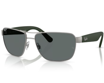 Óculos de Sol Ray Ban Essentials Chumbo Polarizado RB3745L 04181-63