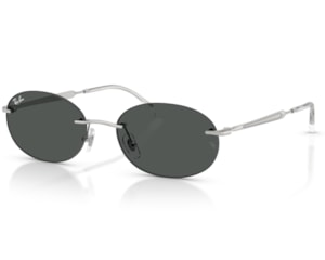 Óculos de Sol Ray Ban Essentials Prata Cinza RB3767 00387-54