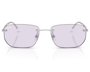 Óculos de Sol Ray Ban Essentials Prata Transitions Ametista RB3768 003MH-56