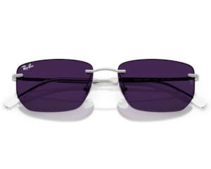 Óculos de Sol Ray Ban Essentials Prata Transitions Ametista RB3768 003MH-56