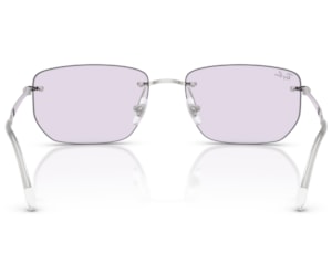 Óculos de Sol Ray Ban Essentials Prata Transitions Ametista RB3768 003MH-56