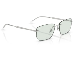 Óculos de Sol Ray Ban Essentials Prata Transitions Esmeralda RB3768 003M1-56