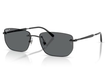 Óculos de Sol Ray Ban Essentials Preto Polarizado RB3768 00281-56
