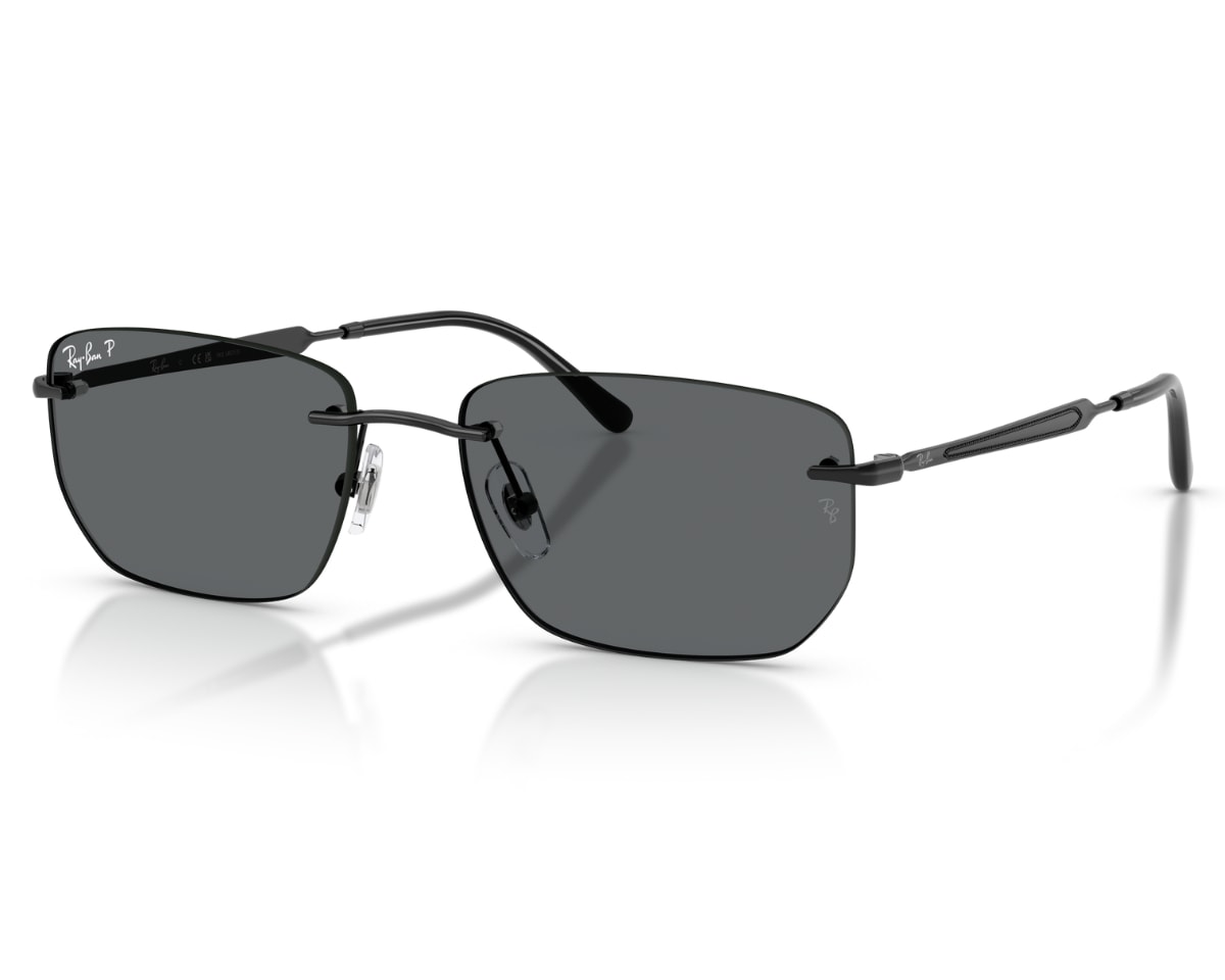 Óculos de Sol Ray Ban Essentials Preto Polarizado RB3768 00281-56